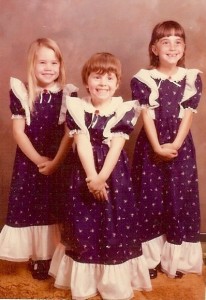 Carie, Vicki & I, 1979